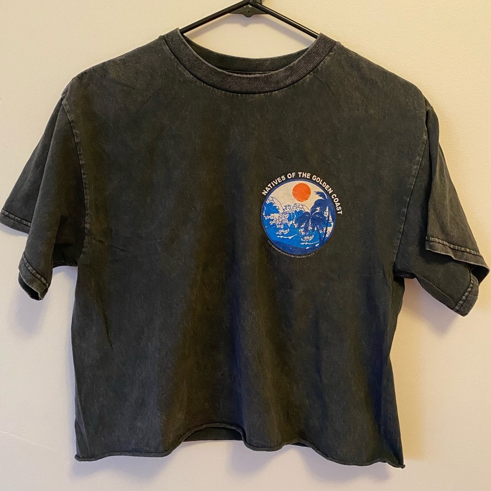 Brandy Melville oversized cropped top